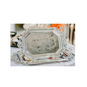 Gold Metal Tray Attractive Design Tabletop Decorative Tray in Reasonable Price <b>for</b> Hot <b>Sale</b> From Manufactures and Suppliers - Product Image 4