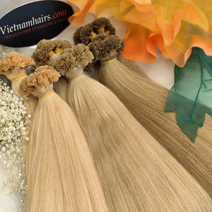 Extensiones de Cabello Humano Virgen 100% Vietnamita de Alta Calidad, Súper Doble Trama, Puntas Planas, Completas, Más Vendidas en 2025 - Product Image 1