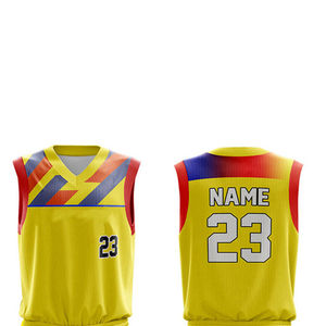 Ensemble de maillots de basket-ball personnalisés unisexes, faible MOQ, uniforme d'équipe avec logo, vêtements de sport, motif comprenant des chemises et des shorts pour enfants - Product Image 4