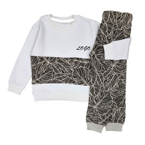 Sudadera de algodón de manga larga para niños, chándal informal con patrón sólido, excelente calidad - Product Image 3