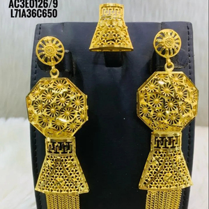 One Gram Gold Plated Earrings Online Design Fashion Jewellery All Design Online Fashion Jewellery Earrings - Product Image 1