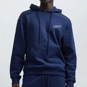 Wholesale Bulk Factory Price Men's Premium Fleece <b>Oversized</b> Luxury High Quality <b>Stitching</b> OEM/ODM Custom Branding <b>Hoodie</b> 2026 - Product Image 1