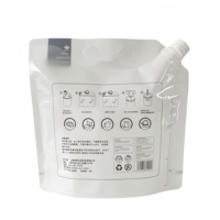 Sac à eau pliable en plastique sans BPA de 5 L avec logo personnalisé, pour le camping en plein air, la randonnée, poche à bec verseur portable, sac à boisson