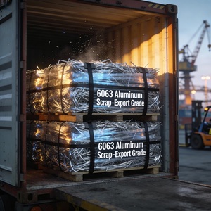 เศษลวดอะลูมิเนียม 6063 ความบริสุทธิ์สูง สะอาด สดใส สำหรับรีไซเคิล หลอมโลหะผสม ผลิตภัณฑ์ส่งออก - Product Image 3