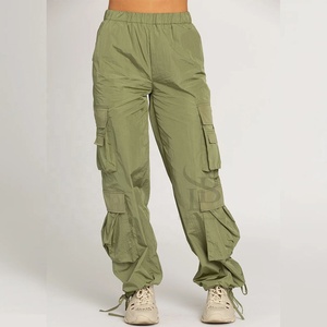 Custom OEM Manufacturer Hot Sale Women Cotton Polyester <b>Cargo</b> Trousers Workwear <b>Pants</b> Latest Designs <b>Cargo</b> Baggy <b>Pants</b> - Product Image 1