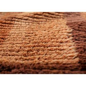 Alfombras de Lana Anudadas a Mano Zuri, Diseño Geométrico Rojo Naranja para el Hogar, Rectangulares de 9x12, para Sala de Estar, Dormitorio, Espacio Juvenil - Paem-701 - Product Image 3