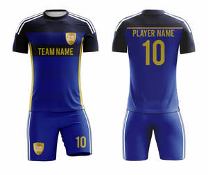 Maillots de football personnalisés 2026 |   Uniformes de football imprimés numériquement OEM |   Tenues d'équipe respirantes et légères à manches courtes - Product Image 2