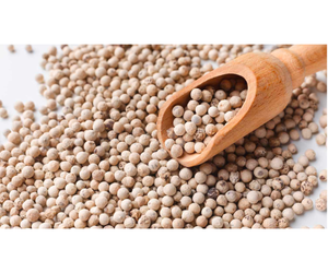 Le poivre blanc est fabriqué à partir de poivre mûr le poivre subit un frottement manuel et un processus d'épluchage dernier cas - Product Image 3