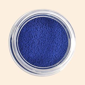 Blue <b>Protein</b> Color Beads for Daily Chemicals for Cleansers <b>Gels</b> Cosmetic Formulations 1 kg Pack - Product Image 1