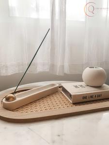 Premium Wooden <b>Incense</b> Burner for Home Decoration Handcrafted Holder for <b>Incense</b> Stick and <b>Cone</b> - Product Image 2