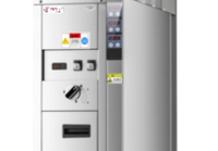 Panela de Massa a Gás Comercial Campbon ZH-ZM-3R com 3 Cestos e Elevação Automática, Máquina Vertical a Gás para Cozinhar Macarrão para Restaurantes