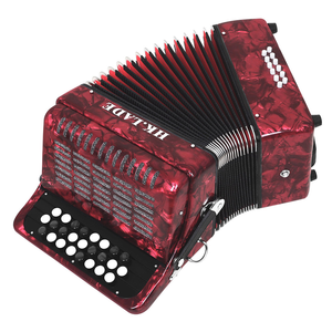 Accordéon à 25 touches et 12 basses, accordéon à boutons, instrument de performance pour adultes, accordéon professionnel Bayan - Product Image 5