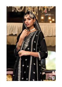 Traje Salwar de Chinon Pesado con Bordado Especial para Eid, Fabricante de Surat, al Precio Más Bajo, Compra en Línea en India - Product Image 2