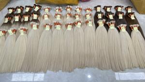 Extensiones de cabello humano, cabello a granel, cabello eslavo, calidad premium, superventas, directo de fábrica - Product Image 3