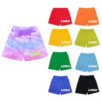 Nouveauté 2023 : Shorts de sport d'été personnalisables avec logo, imprimés, pour activités de plein air, en polyester, avec impression de lettres, vente en gros, shorts de basketball vierges