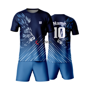 Uniformes de fútbol personalizados de alta calidad para hombres, logotipo impreso y nombre/Número, camisetas de equipo de fútbol para adultos - Product Image 3