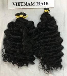 Extensión de onda natural de un solo donante, cabello crudo dibujado doble, punta de Vietnam, Camboya, suplementos de cabello humano de alta calidad - Product Image 2
