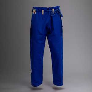 Algodón ligero BJJ Gi Blanco Negro Azul - Product Image 6