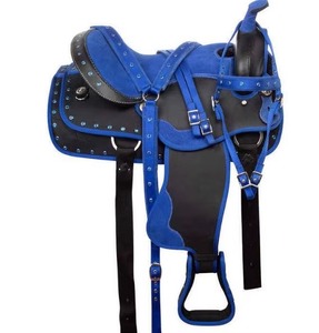 Silla de Montar Inglesa de Cuero Genuino al por Mayor, Estilo Occidental, para Montar a Caballo, Diseño y Color Personalizables, Alta Calidad, Hecha en Pakistán - Product Image 1