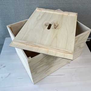 COUVERTURE BOÎTE DE RANGEMENT Échelle pratique et support pour l'organisation de couvertures - Product Image 2