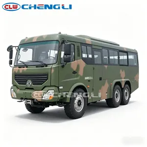 ผู้ผลิตจีน รถบัสสำรวจ Dongfeng 6x6 ขนาด 12 ตัน 24-31 ที่นั่ง ความเร็ว 100 กม./ชม. สำหรับการเดินทางในทะเลทรายและชมสัตว์ป่า - Product Image 6