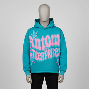 เสื้อมีฮู้ดผ้าซาตินบุผ้าสำหรับผู้ชายและผู้หญิงปักโลโก้แบบลำลองขอบหนาสำหรับฤดูหนาวออกแบบได้ตามต้องการ - Product Image 3