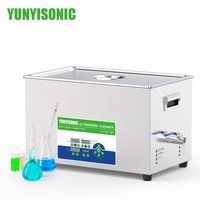 Nettoyeur à ultrasons de laboratoire à quatre fréquences (25, 50, 80, 120 kHz) pour plaquettes semi-conductrices et micro-PCB, avec technologie de balayage et mode de dégazage