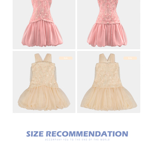 Vestido elegante de inspiración vintage para niñas jóvenes con una banda cruzada decorativa - Product Image 2