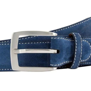 Cinturón de Moda Retro de Gamuza, Sensación Suave, Aspecto Robusto, Cinturón de Cuero de Gamuza Premium de Divine International - Product Image 1