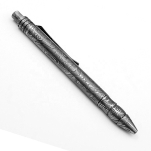 Escritório Papelaria Custom High End Business Metal Aço Inoxidável <span class=keywords><strong>Fountain</strong></span> Damasco <span class=keywords><strong>Pen</strong></span> em Alta Qualidade