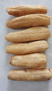 MATÉRIAU DE LOOFAH SÉCHÉ ENTIER // ÉPONGE LUFFA pour LE NETTOYAGE au meilleur prix Éponge Loofah 100% naturelle Forme Rectangle Long Coeur - Product Image 5