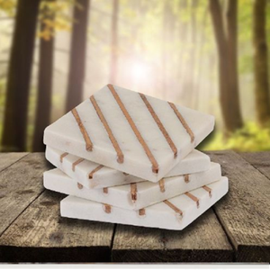 แผ่นรองแก้วอาเกตสีม่วงขอบทองนี้เป็นเครื่องประดับอัญมณีที่สวยงาม แต่ไม่ใช่แผ่นรองแก้วหินอ่อน ราคาขายส่ง - Product Image 5