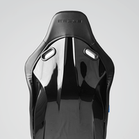 Asiento de Carreras Completo de Cuero PU y FRP ACE SSCUS, Ajustable, Universal, para Adultos