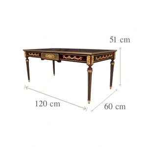 Juego de Mesa Rectangular de Madera Clásico de Lujo - Product Image 5