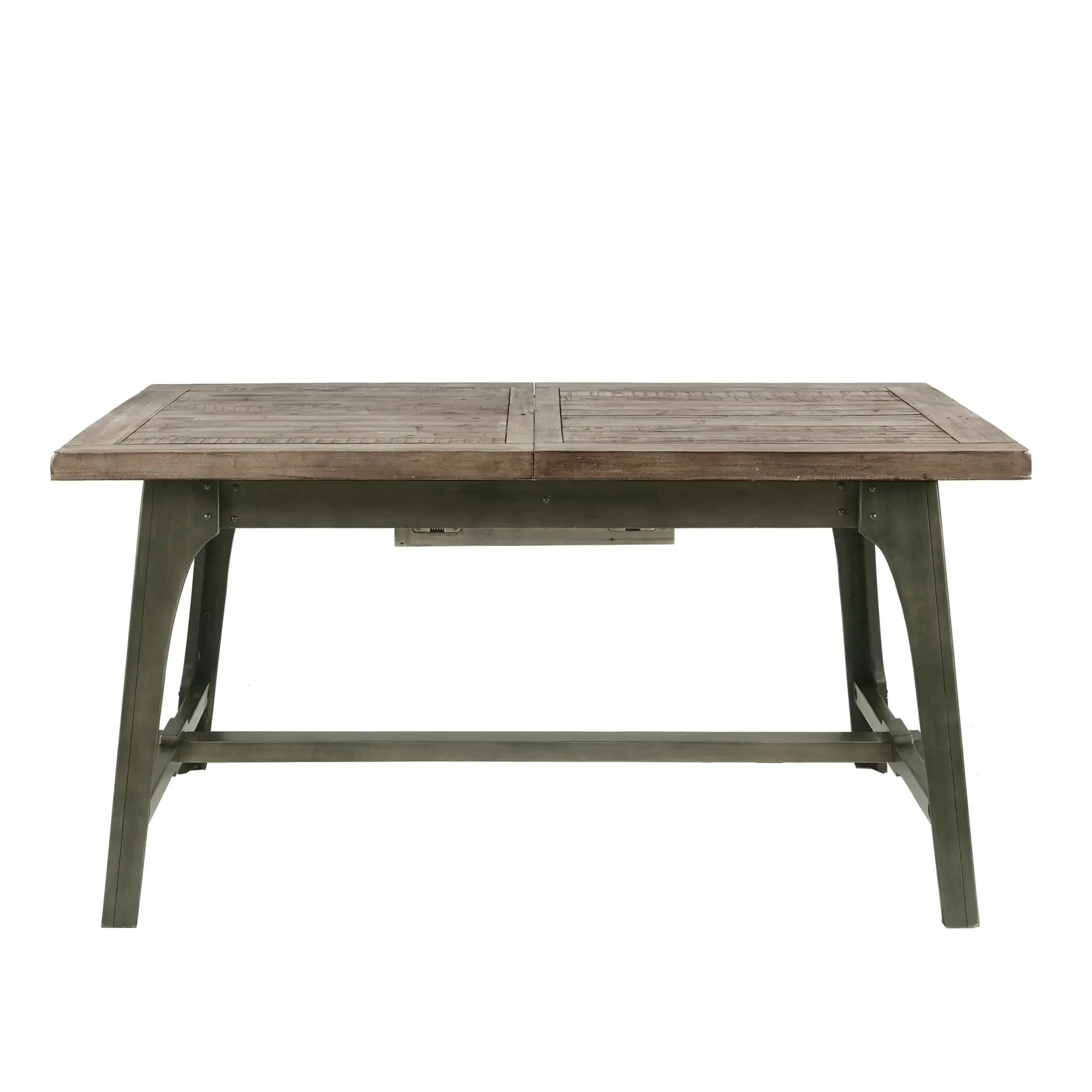 Mango wood extended Dinning table for living room furniture folding table