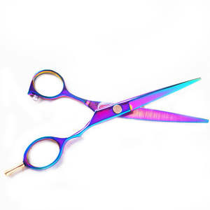 กรรไกรตัดผมดีไซน์ใหม่ล่าสุด คุณภาพสูง สินค้ามาใหม่ บริการ OEM แบรนด์ส่วนตัว กรรไกรตัดผมสแตนเลส - Product Image 2