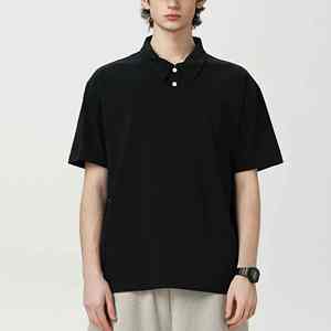 Camiseta Polo Personalizada con Logotipo para Hombre, Mezcla de Algodón de 260 g/m², Transpirable, para Golf, Bordada, Color Sólido, Lisa - Product Image 6