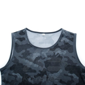 KATBROS INDUSTRY Camo Printed Breathable Quick Dry Lightweight Spandex/Polyester/Mesh Short Sleeve Adult Men's <b>Cycling</b> <b>Jersey</b> - Product Image 3