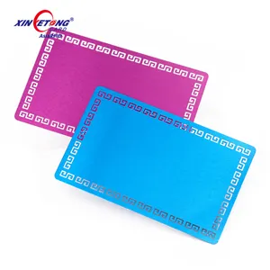 Aluminum Mental Card Printing Coating Coloring & Laminating Processes for Superior Custom Card