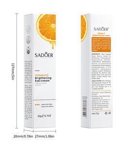 थोक मॉइस्चराइजिंग अंधेरे सर्कल को हटाने वाले सीरम प्राकृतिक एंटी-एजिंग एंटी-एजिंग एंटी-शिर्ल विटामिन सी चावल पौधे फल आई क्रीम - Product Image 2