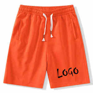 Pantalones Cortos Deportivos Casuales para Hombre, Transpirables, Antiarrugas, con Bolsillos con Cremallera, Diseño Sólido, Ecológicos, Servicio OEM - Product Image 1