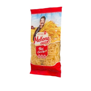 Premium Long Yellow Macaroni Pasta 400g High Quality <b>Wheat</b> Pasta Vietnam Factory Supplier OEM - Product Image 2