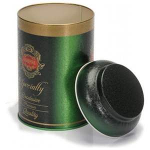 Ø105ดีบุกโลหะกลมสีเขียว1.2L X 150มม. พร้อมฝาโดมสำหรับอุปกรณ์เสริมสำหรับกาแฟและชา - Product Image 5