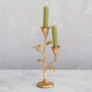 Bougeoir de renne en or de luxe élégant décor à la maison bougeoir de table personnalisé pour la fête de noël décor à manger - Product Image 6