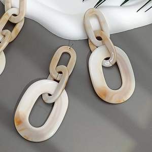 โซ่เรซิ่นสำหรับทำเครื่องประดับ โทนสีสดใส ผิวขัดเงา เหมาะสำหรับเครื่องประดับสวมใส่ประจำวัน โดย CRAFT ZONE EXPORT - Product Image 5