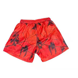 OEM Logo personnalisé Short de survêtement ample d'été pour hommes avec poche arrière pour téléphone Jogger Stretch Gym Fitness Men Mesh Shorts - Product Image 2