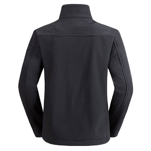 Veste Softshell de travail Conception personnalisée Vêtements de travail d'hiver Doublure polaire Fermeture éclair Vestes softshell confortables OEM personnalisés - Product Image 2