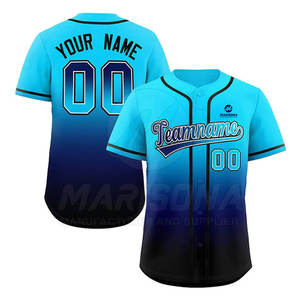 Jersey de Béisbol de Diseño Único Fabricado en Pakistán, Jersey de Béisbol Más Vendido en Color de Contraste - Product Image 3