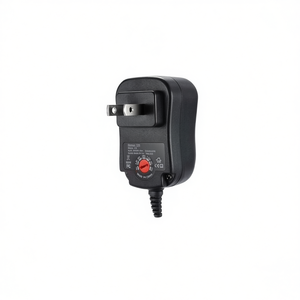 C5 Adjustable Switch <b>US</b> <b>Plug</b> Power <b>Adapter</b> 3-12V 12W Chargers & <b>Adapters</b> - Product Image 2