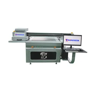 Factory sales 9060 UV flatbed printer printing machine for colorful acrylic sheet and air conditioner plastic